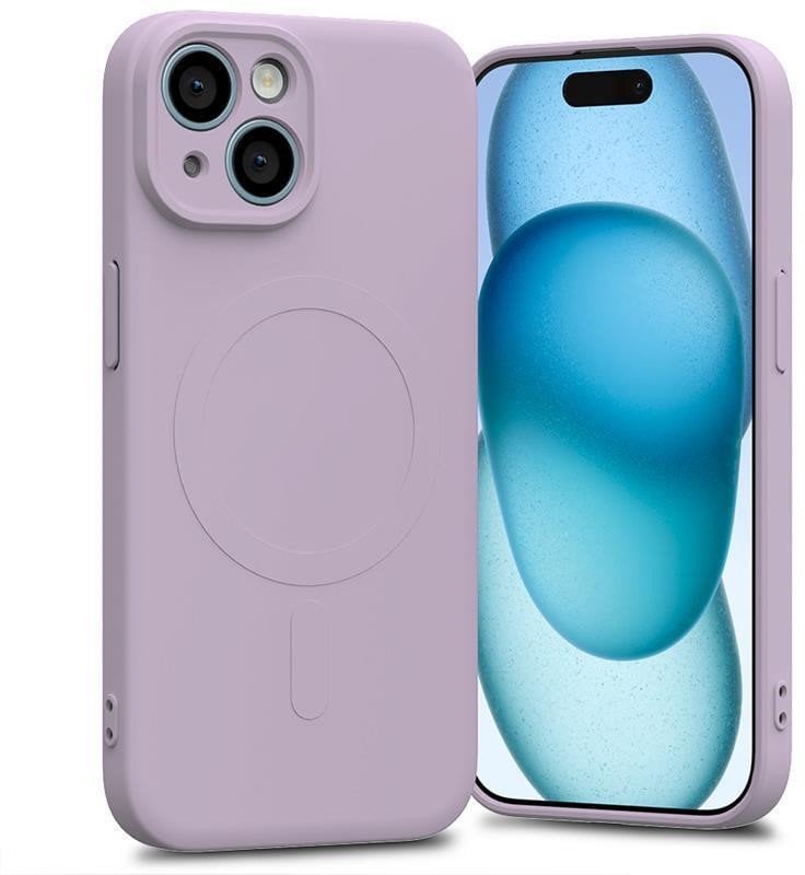 Mercury Semi-Silicon Magsafe Samsung S23 FE , LILAC PURPLE / LILIOWY FIOLET