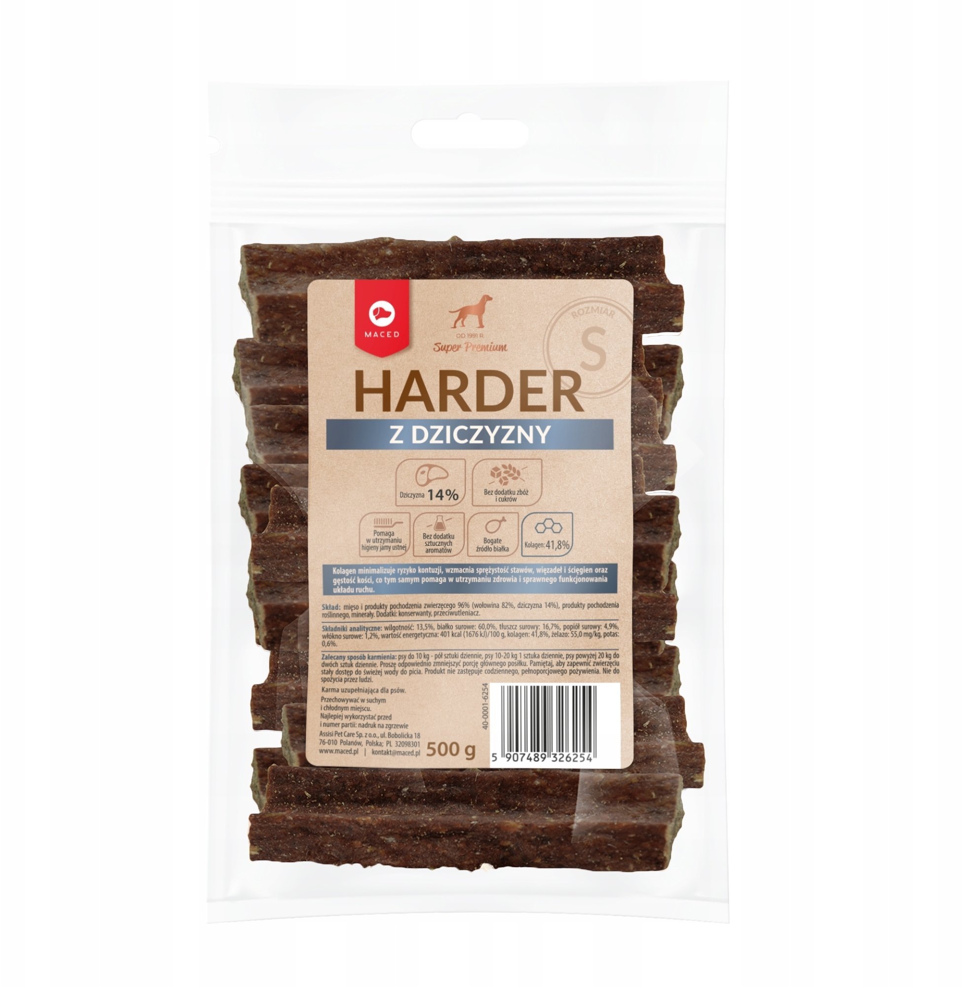 Maced Przysmaki dla psów S 500 g