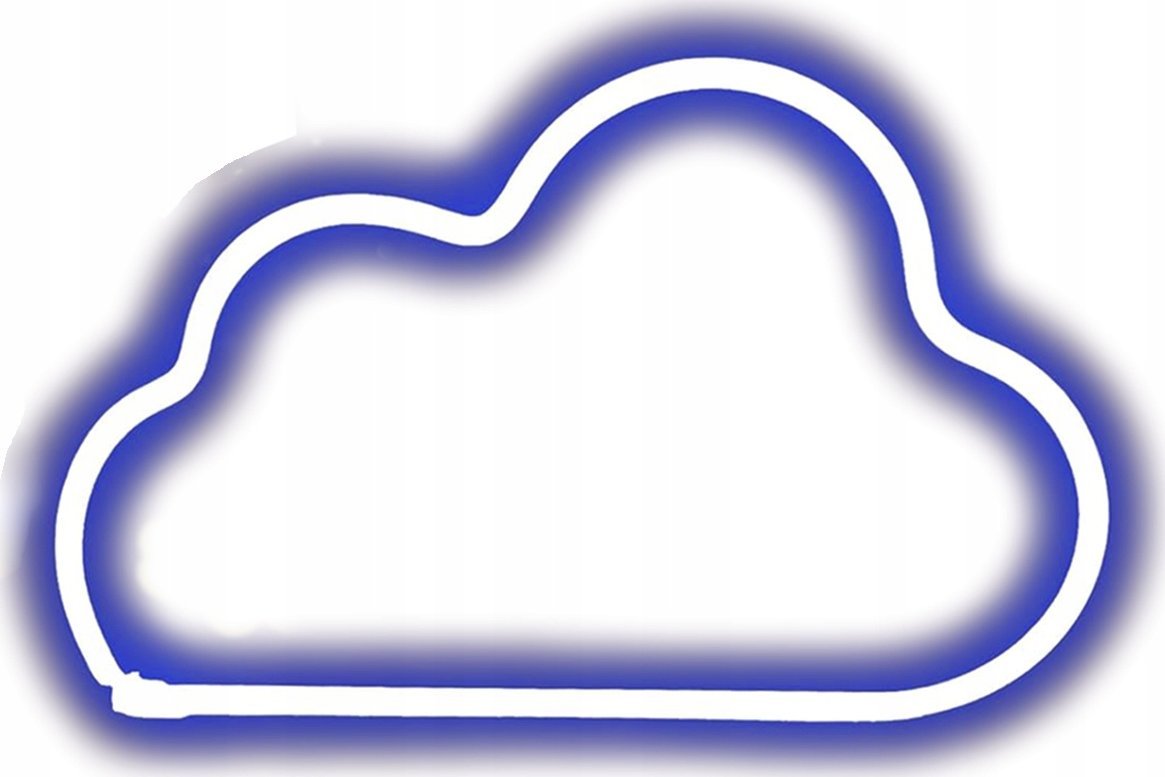 Lampki choinkowe ATL ZD79C Lampka led neon chmura