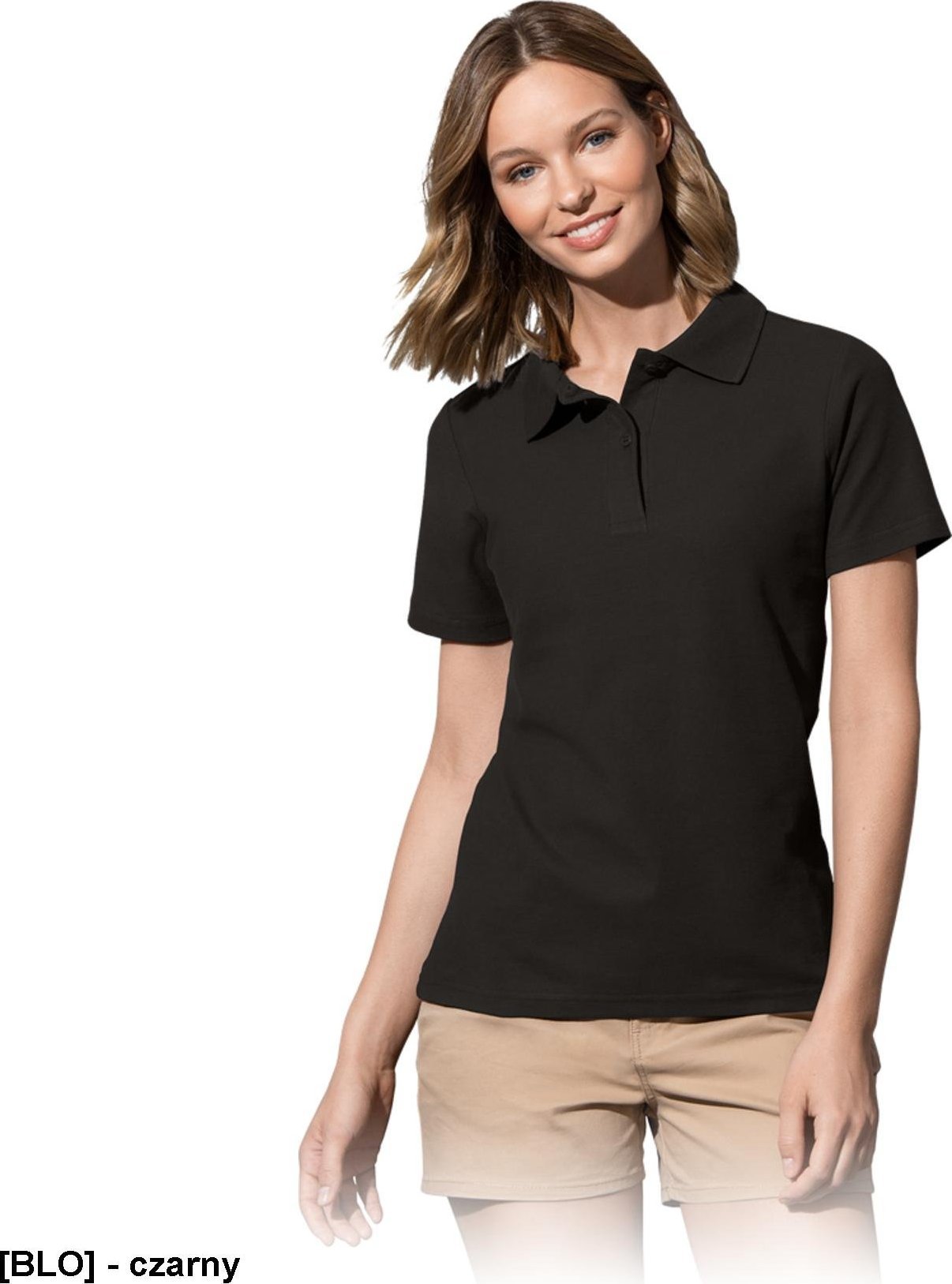 Stedman ST3100 - polo damskie - czarny S