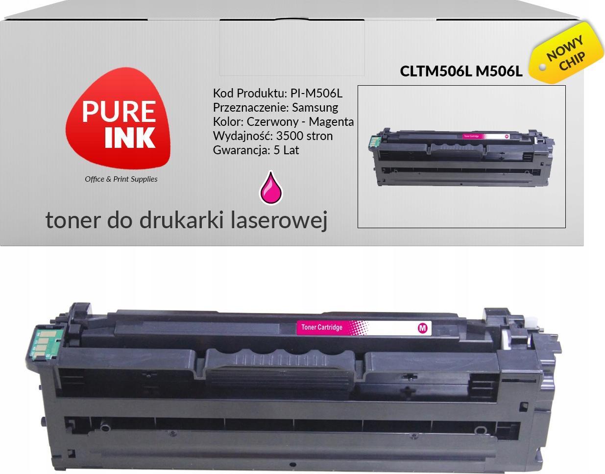 Toner Pureink Magenta Zamiennik CLTM506L