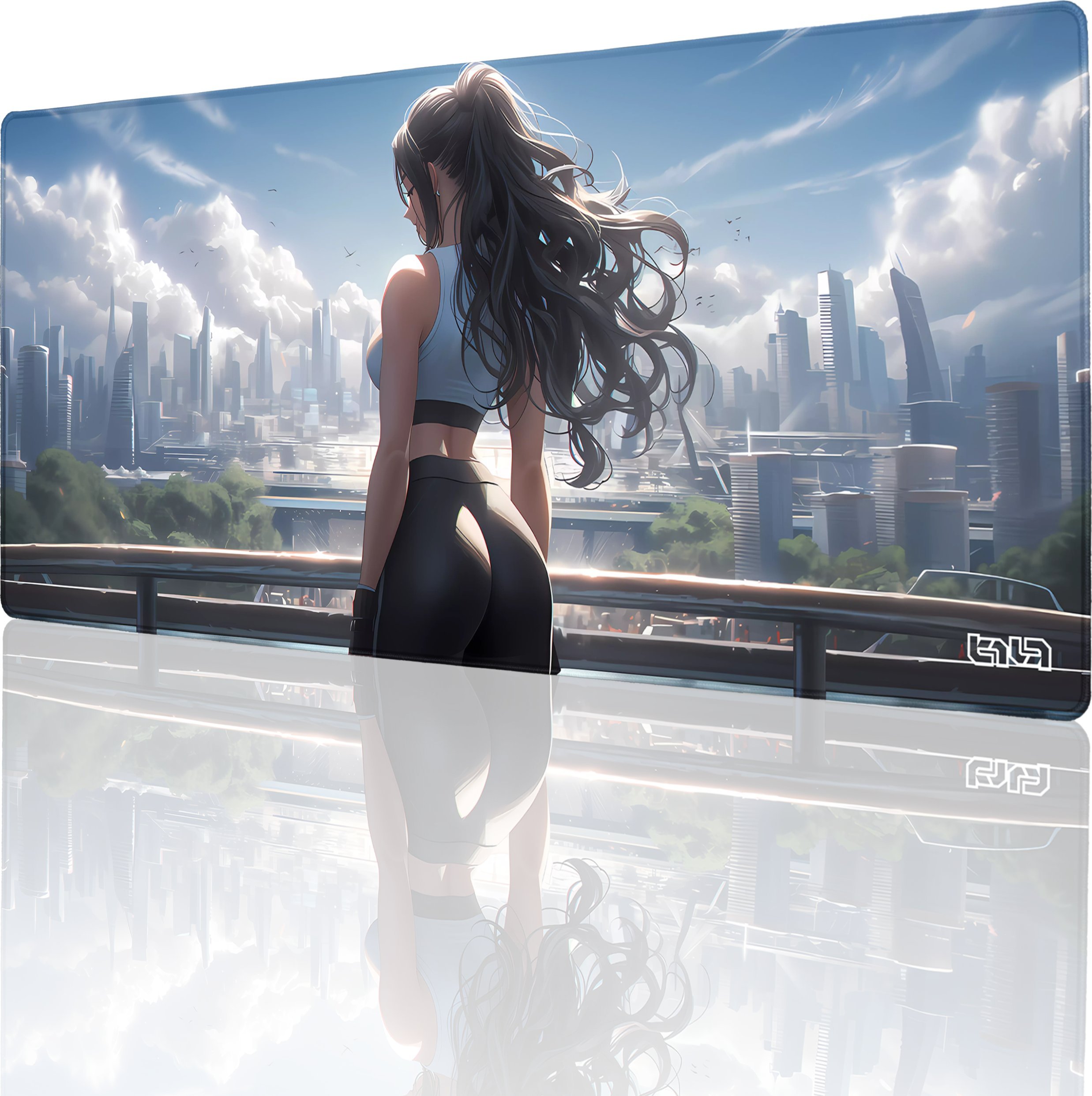 Podkładka Tilt PODKŁADKA POD MYSZKĘ XXL Ponoć w tle jest Miasto 90x40 TILT Antypoślizgowa