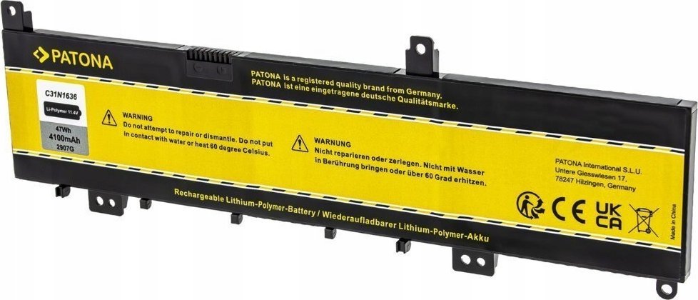 PATONA 2907 części zamienne do notatników Bateria