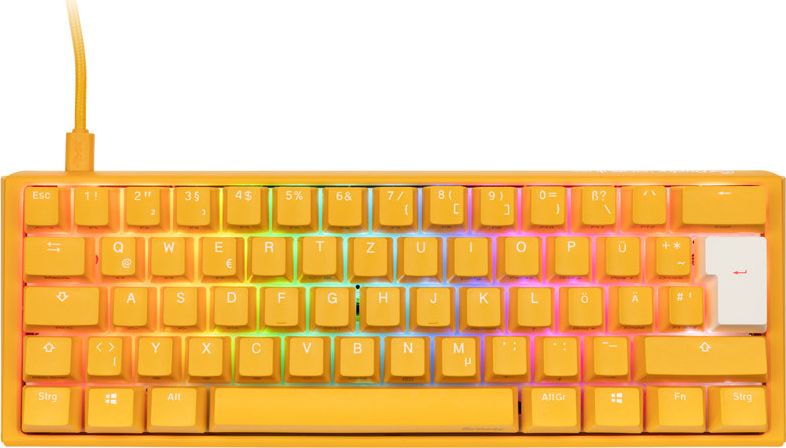 Klawiatura Ducky One 3 Yellow Mini Cherry MX Silver (DKON2161ST-PDEPDYDYYYC1)