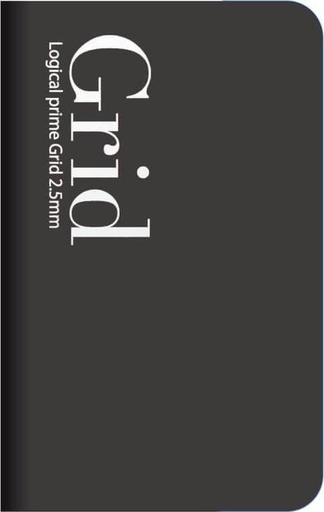 Notatnik A6 kratka Logical Prime Grid Slim 2.5mm