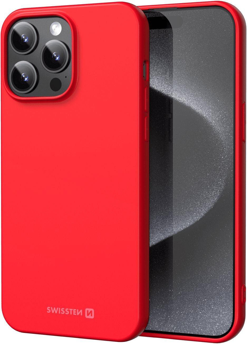 Swissten Soft Joy Silicone Case for Apple iPhone 15 Pro Max