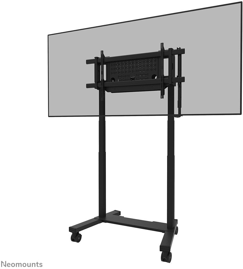 Neomounts FL55-975BL1 stojak do multimediów Czarny Płaski panel Karta multimedialna/wózek multimedialny