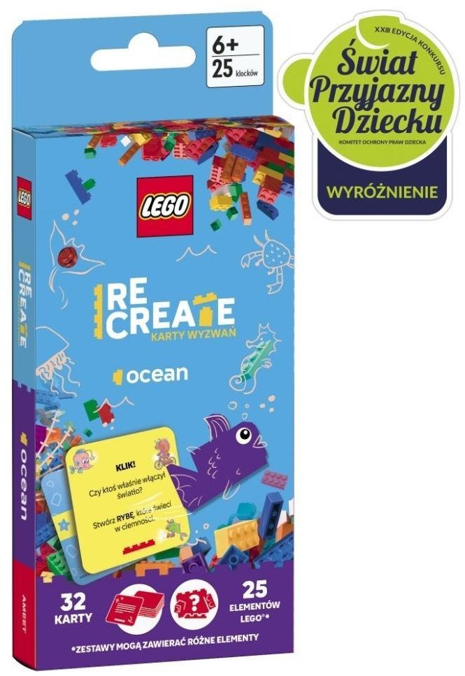Lego Recreate. Karty Wyzwań. Ocean
