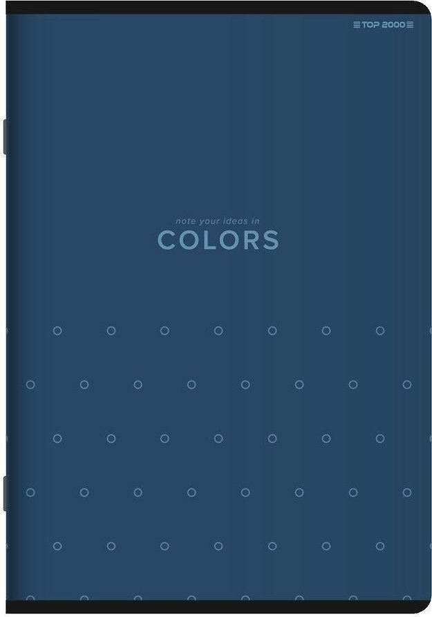 Top 2000 Zeszyt A4/96K kratka Colors mix (5szt)