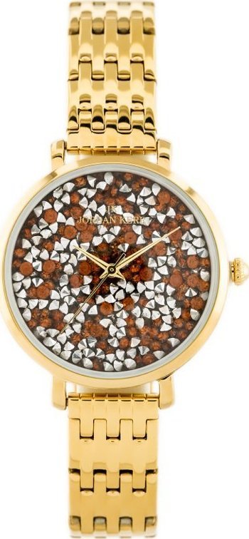 Zegarek ZEGAREK DAMSKI JORDAN KERR - SS357 (zj926e) gold/orange