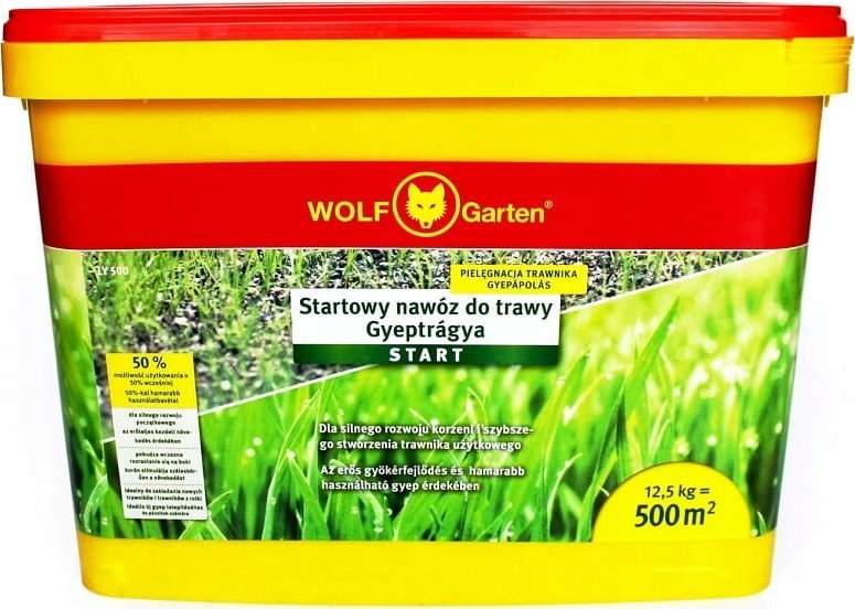 Sourcing WOLF GARTEN LAWST STARTER FERTILIZER 500 M2 LY 500