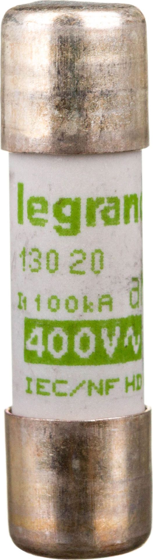 Legrand Wkładka bezpiecznikowa cylindryczna 10x38mm 20A aM 400V HPC (013020)