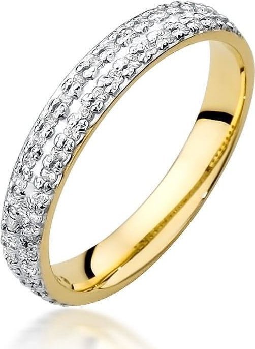 Best Diamonds złoty pierścionek z brylantem 0.23ct 10