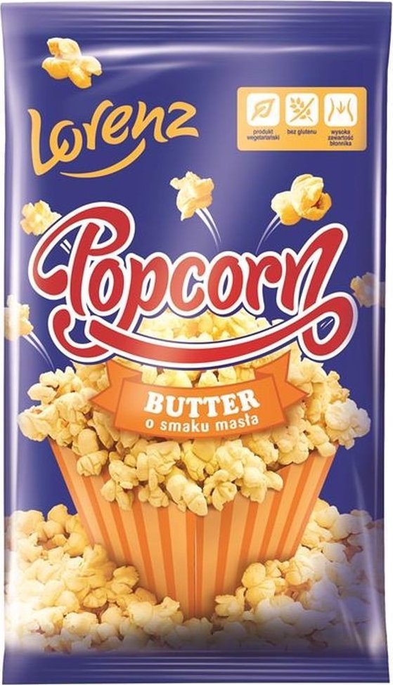 Lorenz Lorenz Popcorn o smaku masła 90 g