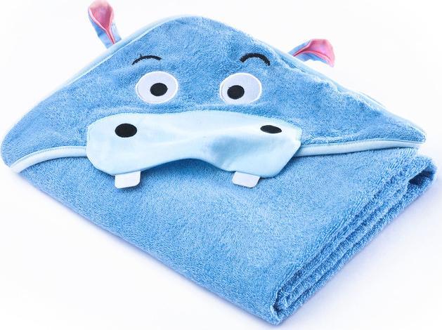 Sensillo 24181 OKRYCIE KĄPIELOWE HIPOPOTAM 100x100 BLUE