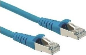 Roline ROLINE - Patch- Cable - RJ- 45 (M) to RJ- 45 (M) - 7.5 m - SFTP - CAT 6a - blue (21.15.2846)
