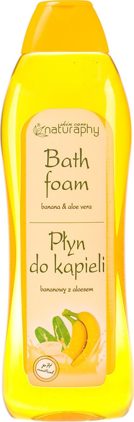 BluxCosmetics Płyn do kąpieli bananowy z aloesem 1L
