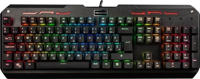 Klawiatura Modecom Volcano Hammer Brown switch (K-MC-HAMMER-U-BROWN-RGB-DE)