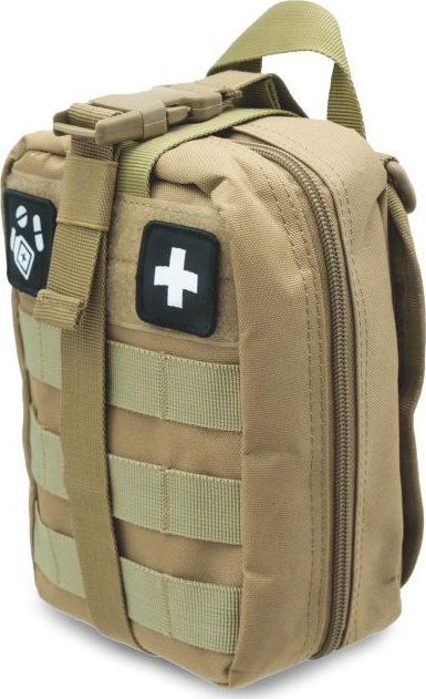 Offlander OFFLANDER SASZETKA TAKTYCZNA MOLLE Z RZEPEM APTECZKA KHAKI