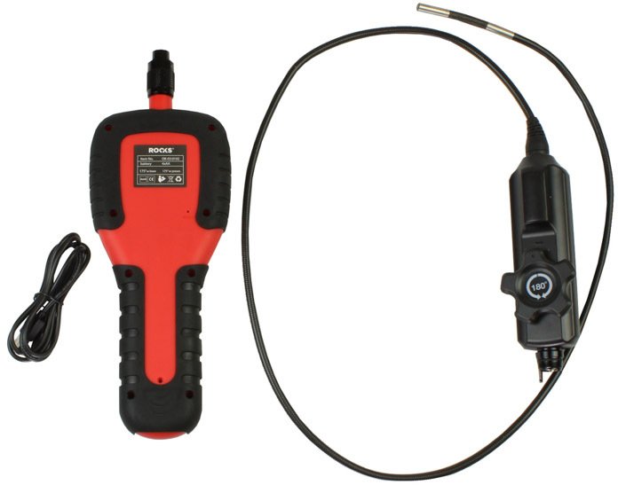 ROOKS KAMERA INSPEKCYJNA Z RUCHOMĄ GŁOWICĄ 6 MM X 0,8 M