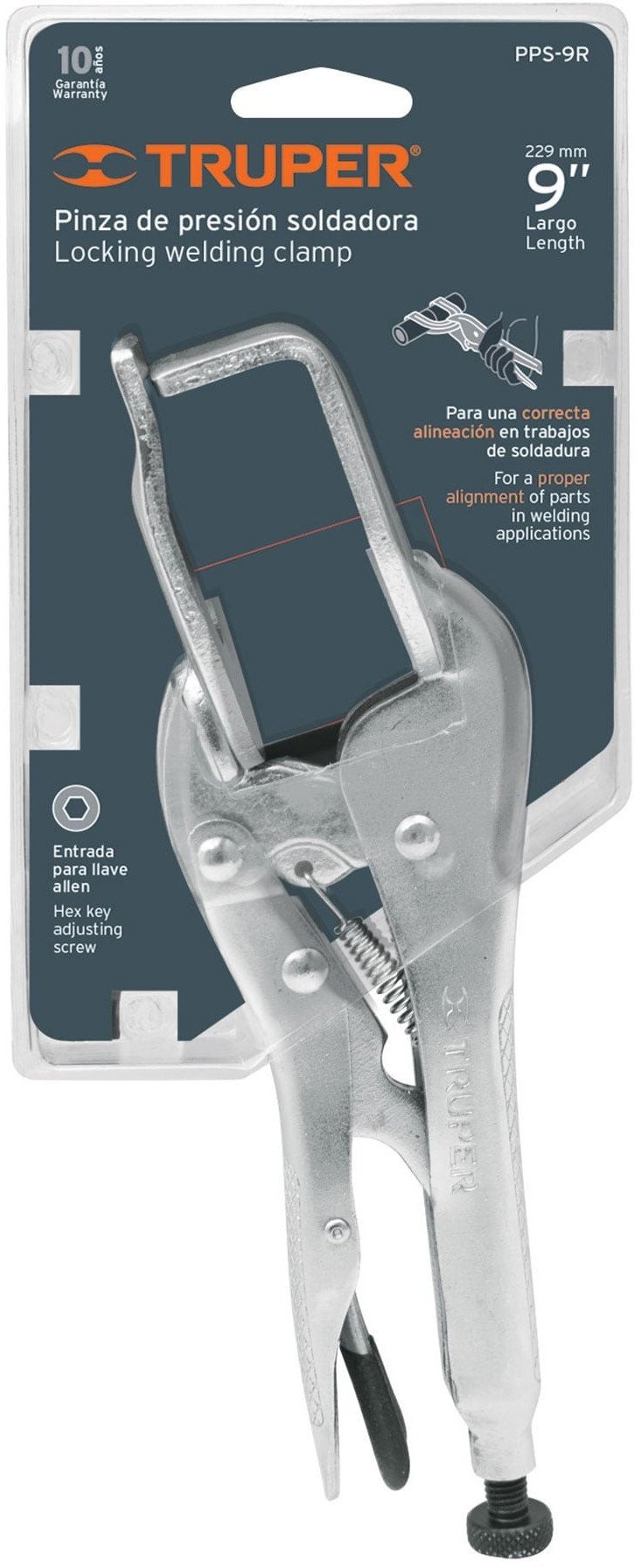 Replės fiksuojamos, suvirintojui, 230mm. tipas U Truper®
