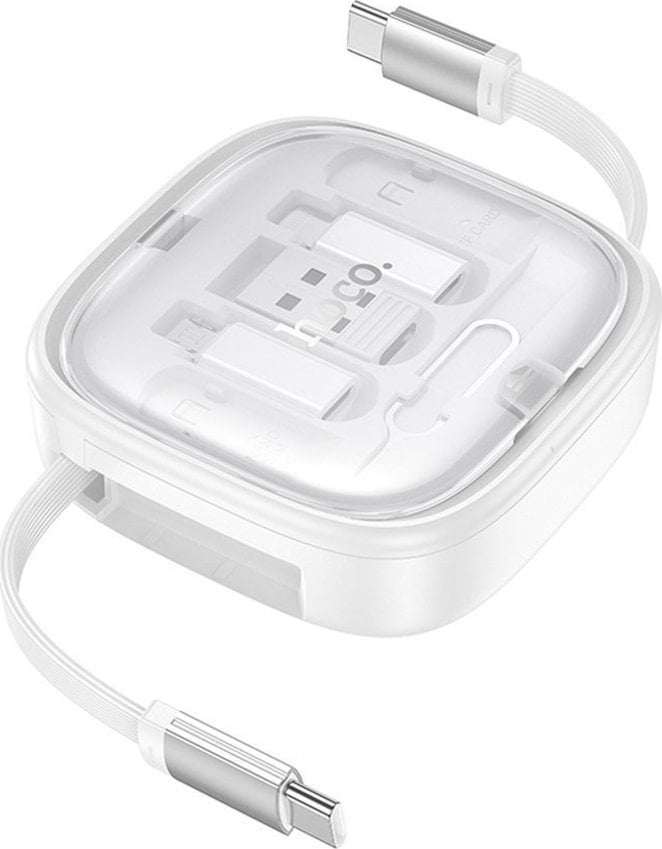 Kabel USB Hoco USB-C - Lightning 0.95 m Biały