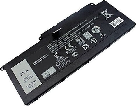 Bateria Dell Notebook baterija, DELL F7HVR Original