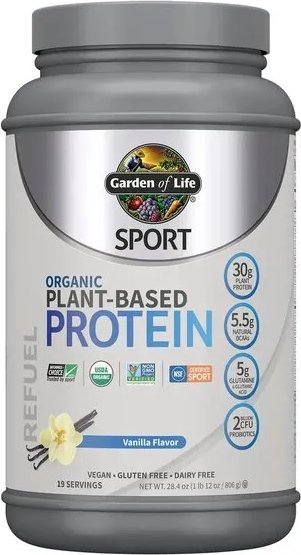 Garden of Life Garden of Life - Organic Plant, Białko Roślinne, Wanilia, Proszek, 806g