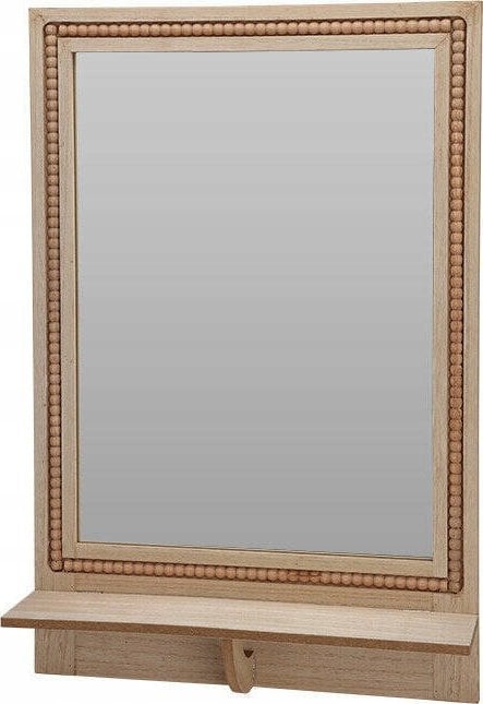 Lustro ścienne z półką, 40 x 60 cm