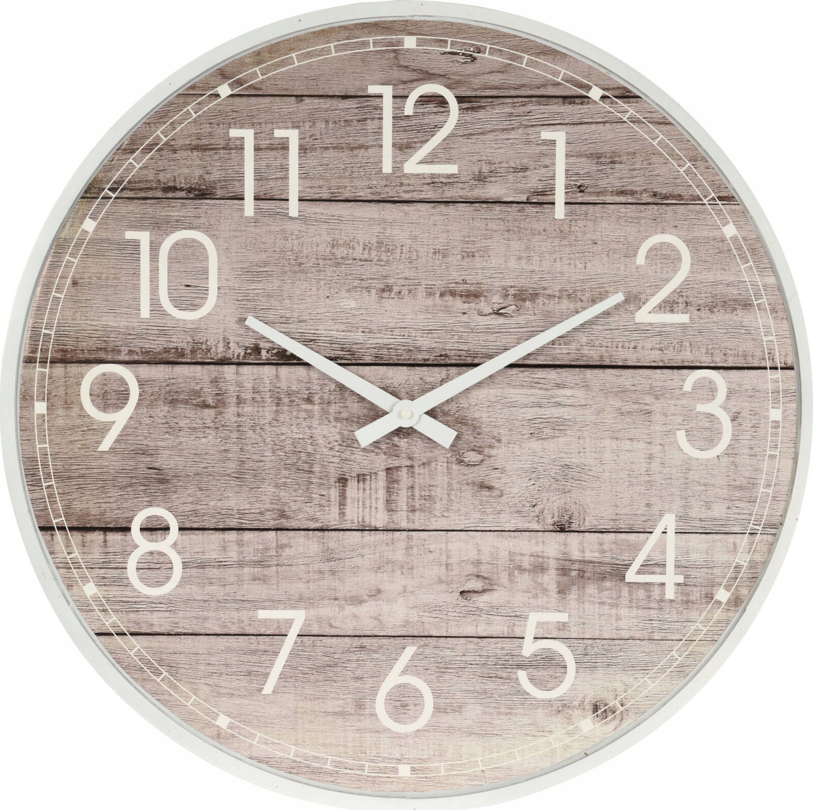 Home Styling Collection Zegar ścienny, MDF, Ø 60 cm