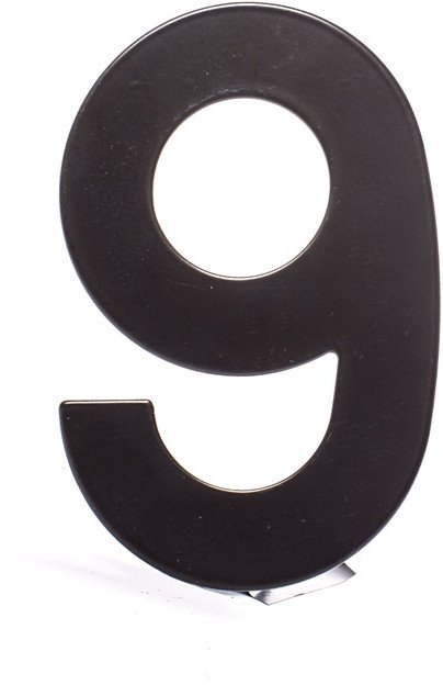 HOUSE NUMBER 9 MB-9 145MM BLACK