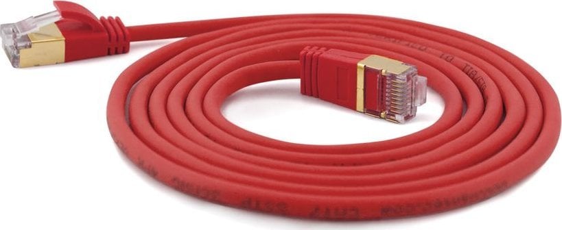 Wantec Wantec 1.50mCat.7 RohCable Patch Cable S/STP RJ45 plug on red - Network- Patch Cable Network cable (7160)