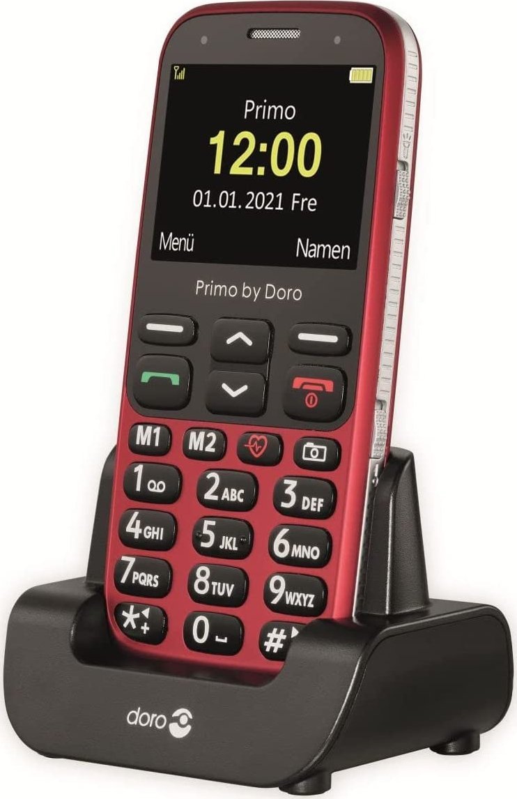 Telefon komórkowy Doro Primo 368 red