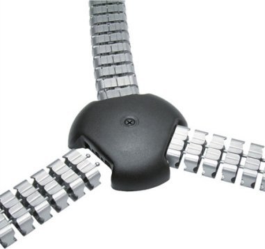 Organizer Bachmann BACHMANN kabelslang Easy-Switch zwart RAL9005