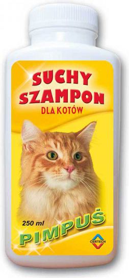 Super Benek SZAMPON SUCHY DLA KOTÓW "PIMPUŚ" 250ml