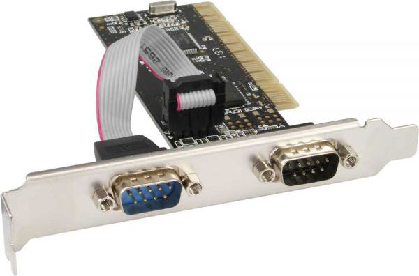 Kontroler InLine PCI - 2x Port szeregowy DB9 (66636I)