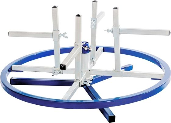 Alfako Kołowrotek do odwijania, rozwijania lub nawijania kabli, przewodów oraz węży fi 560mm (A-KW)