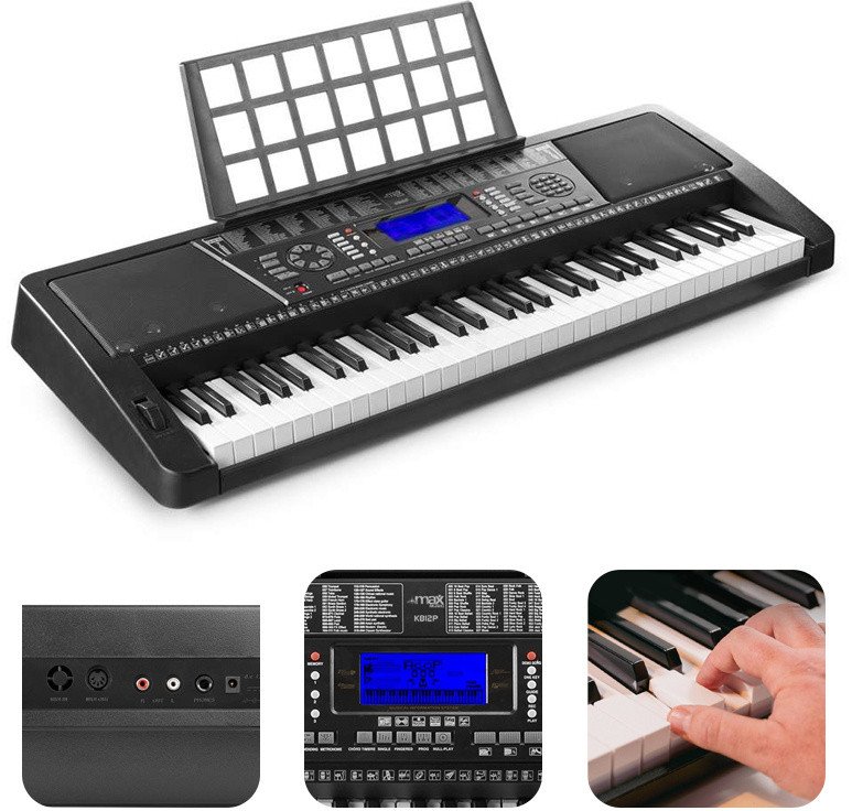 Keyboard Pro KB12 Max 61klawiszy Midi one size