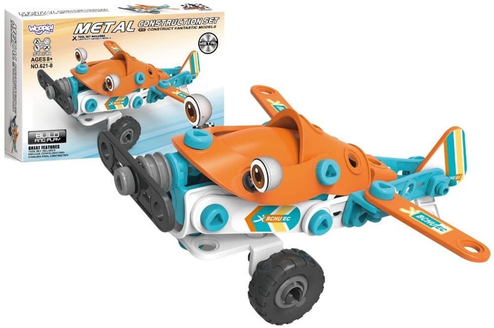 WOOPIE Samolot Zestaw Konstrukcyjny Klocki STEM