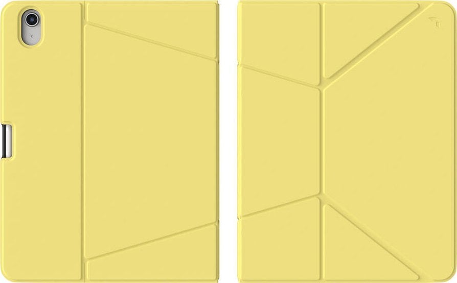 Etui na tablet Jcpal SlimFlex Folio with Pencil Holder - etui do iPad 10,9 (2022) żółte/zielone