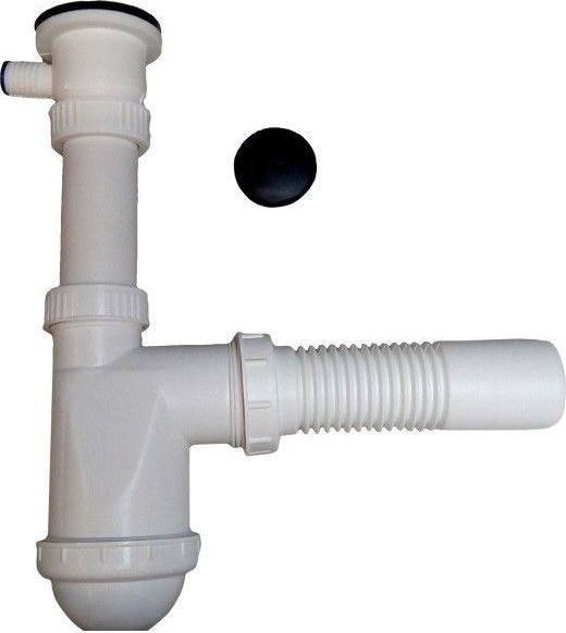 Syfon Unimet SYFON ZLEWOZMYWAKOWY 1 KOMORA - SITKO MET. Z WYJŚCIEM NA PRA