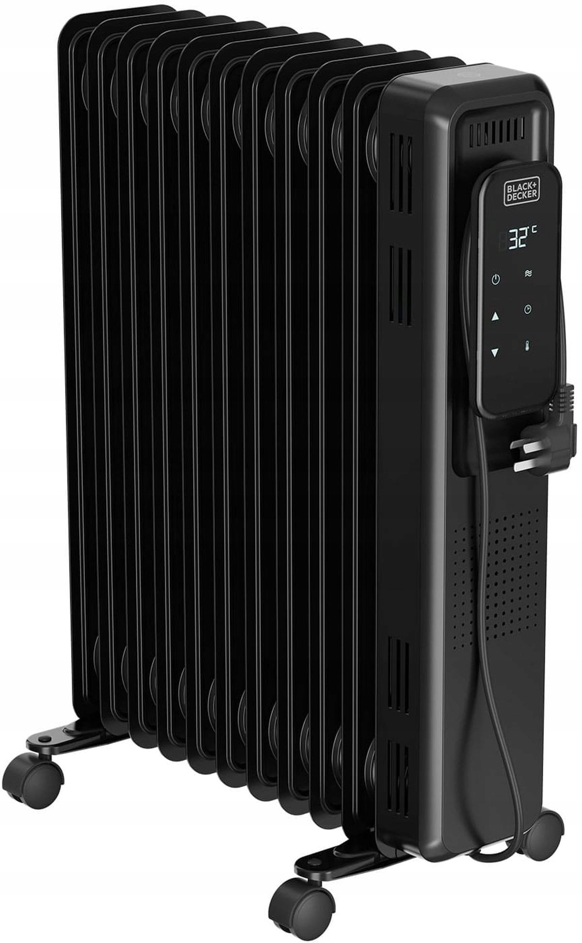 Grzejnik Black+Decker Grzejnik olejowy BXRA2501E (2500W; 11 elementów)