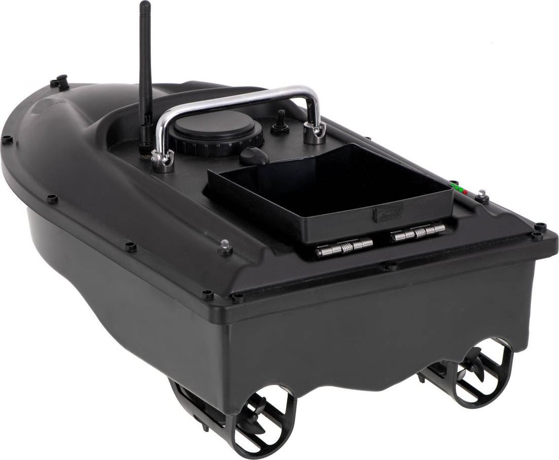 KIK Łódź RC zanętowa łódź na zanętę czarna