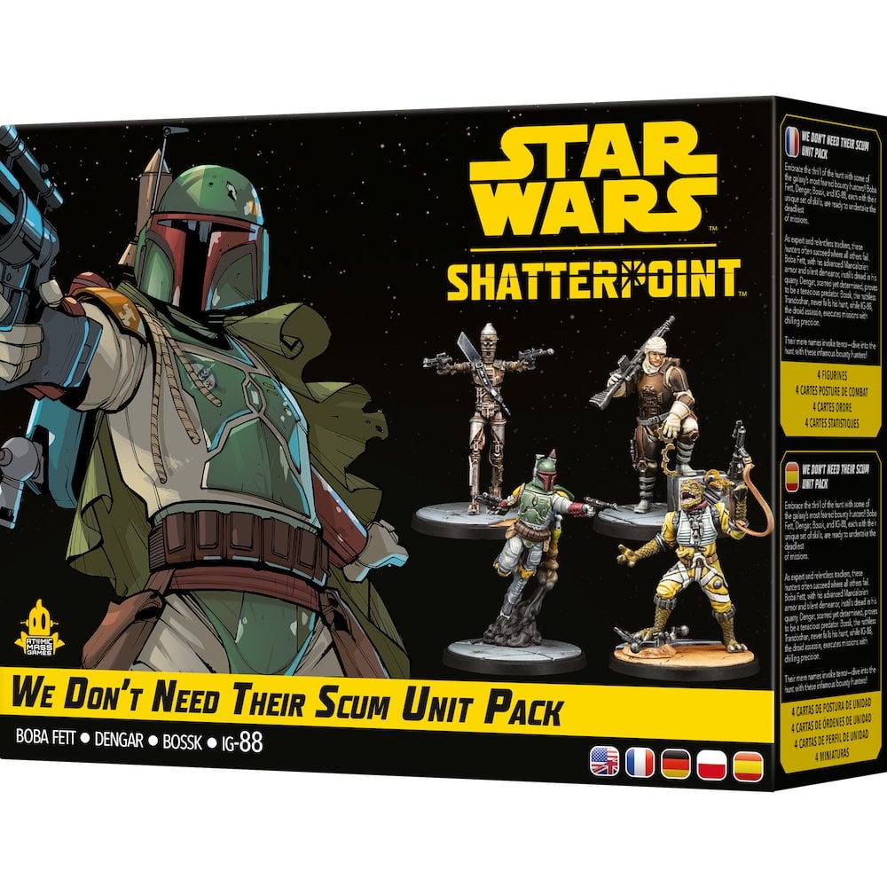 Hasbro Dodatek do gry Star Wars: Shatterpoint - Niepotrzebna hołota - Boba Fett