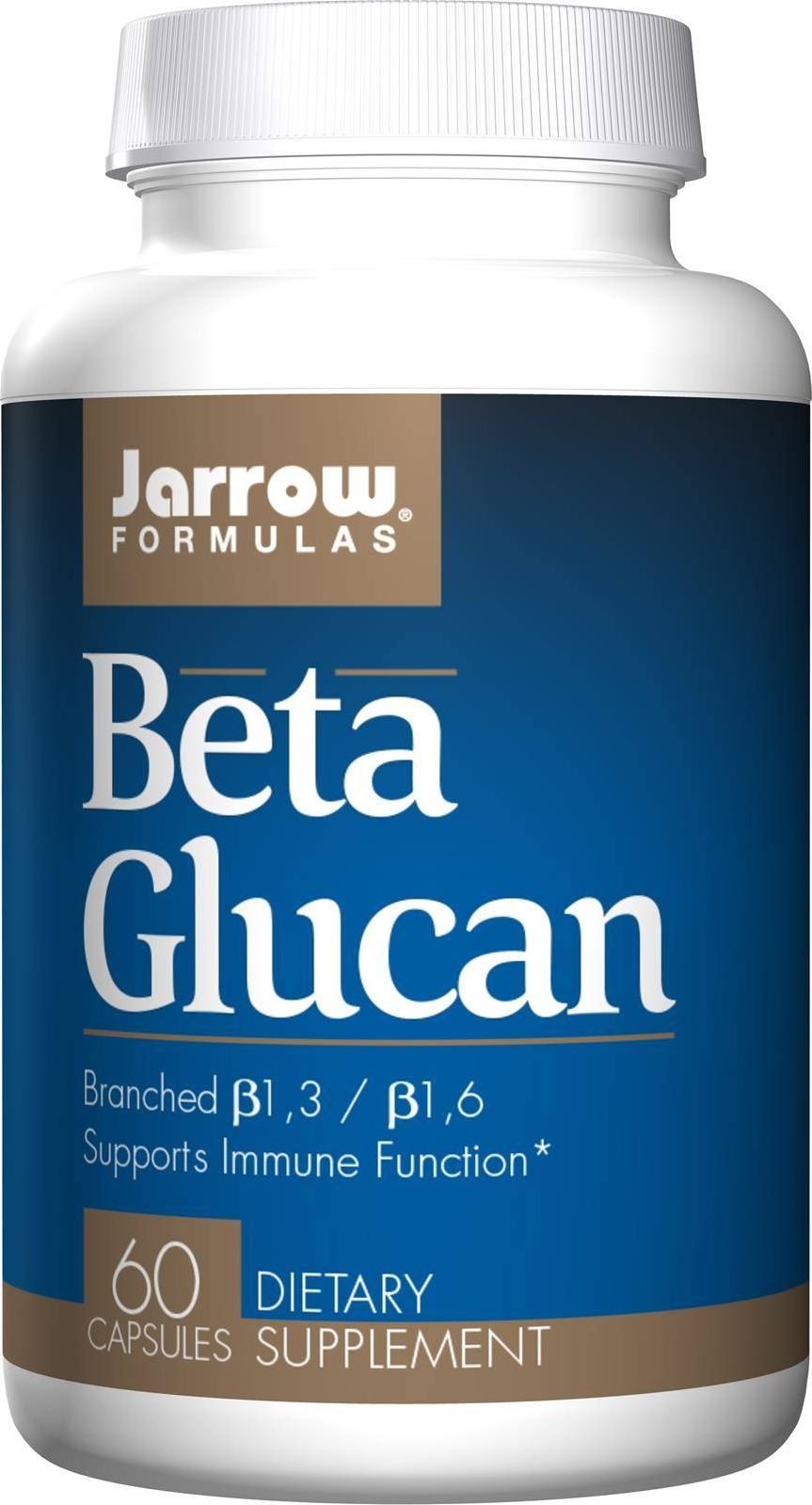 JARROW FORMULAS Jarrow Formulas - Beta Glukan, 60 kapsułek