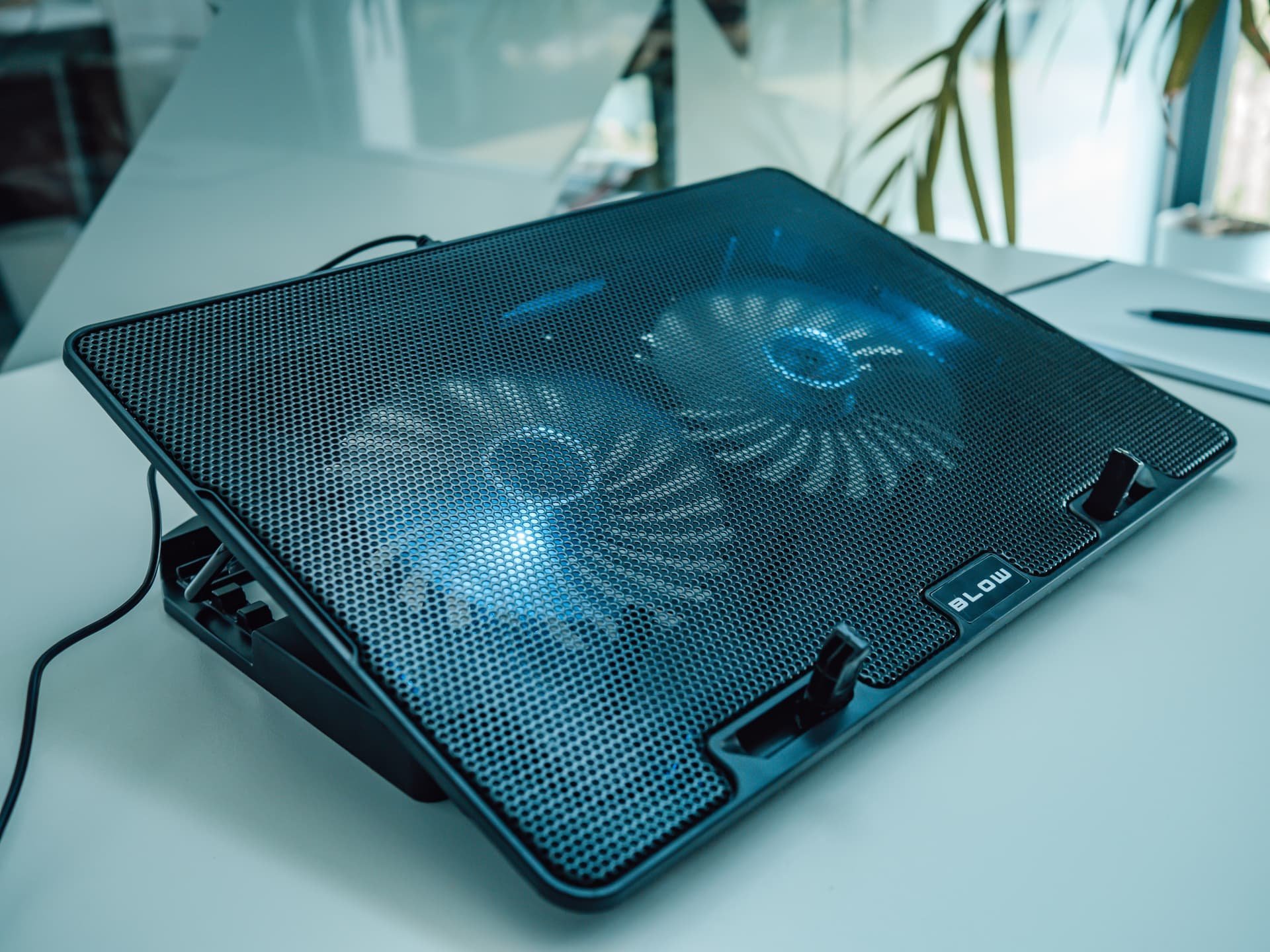Podstawka chłodząca Blow 66-364# Podstawka chłodząca pod laptop 2 fan