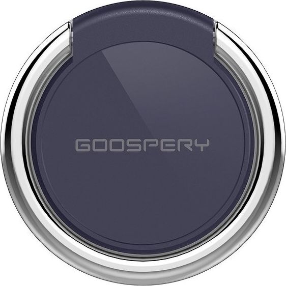 Partner Tele.com Uchwyt na palec Mercury Ring czarno srebrny