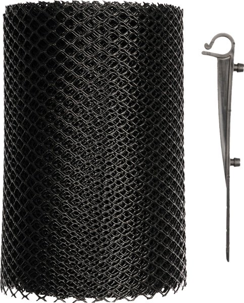 Vorel Siatka zabezpieczająca rynny z 15 uchwytami 18cmx6m (69851)