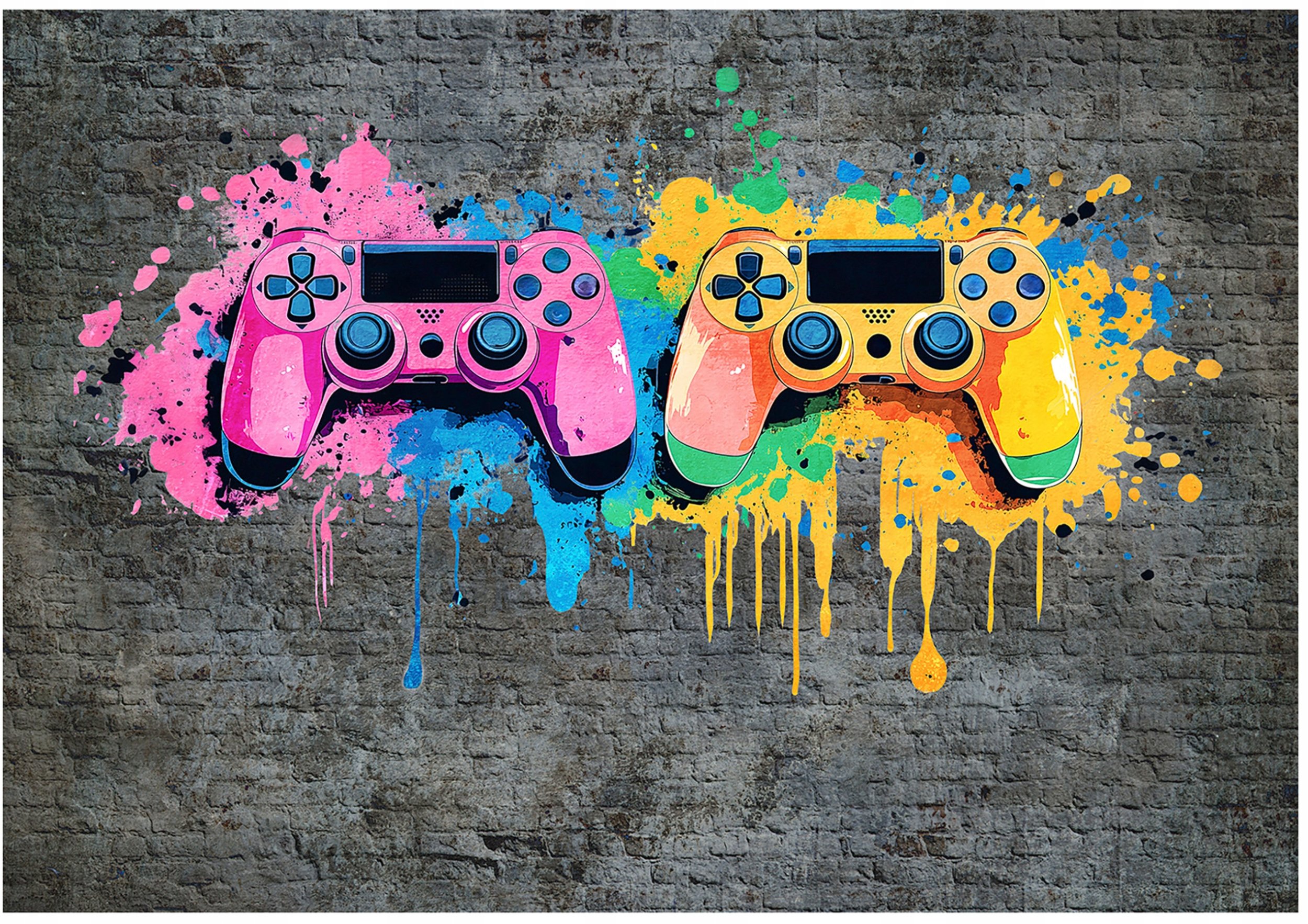 Fototapeta Dla Chłopca Pad Gaming Graffiti Dzieci Tapeta Flizelina 300X210