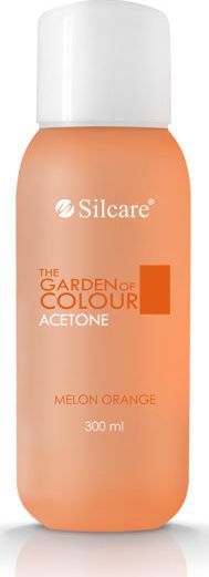 Silcare Aceton do usuwania lakieru hybrydowego The Garden of Colour Melon Orange 300ml